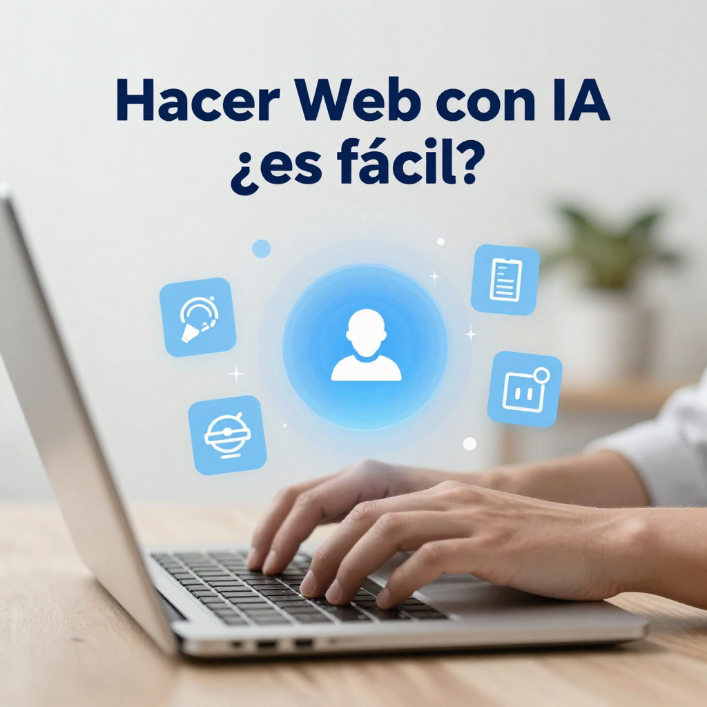 Hacer Web con IA ¿es facil?